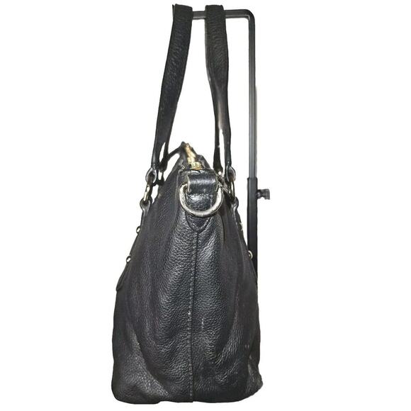 Kate Spade New york Pebbled Leather bag Crossbody & Double Handles Black - Picture 5 of 16